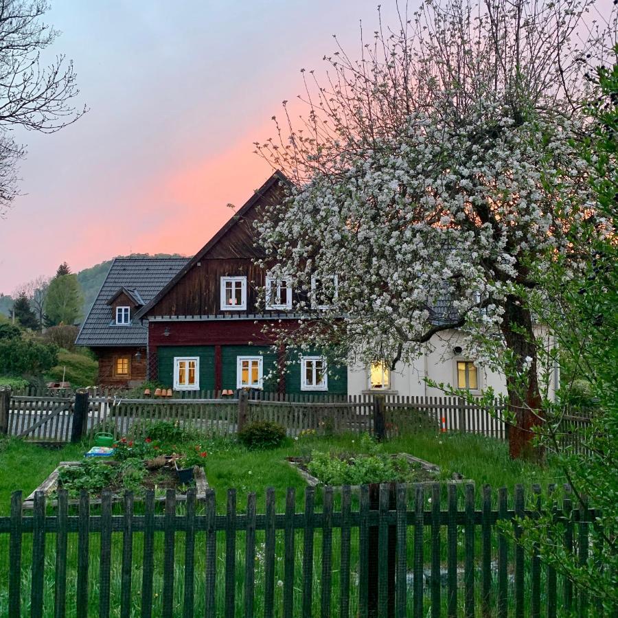 Penzion Na Stodolci Chřibská Exterior foto