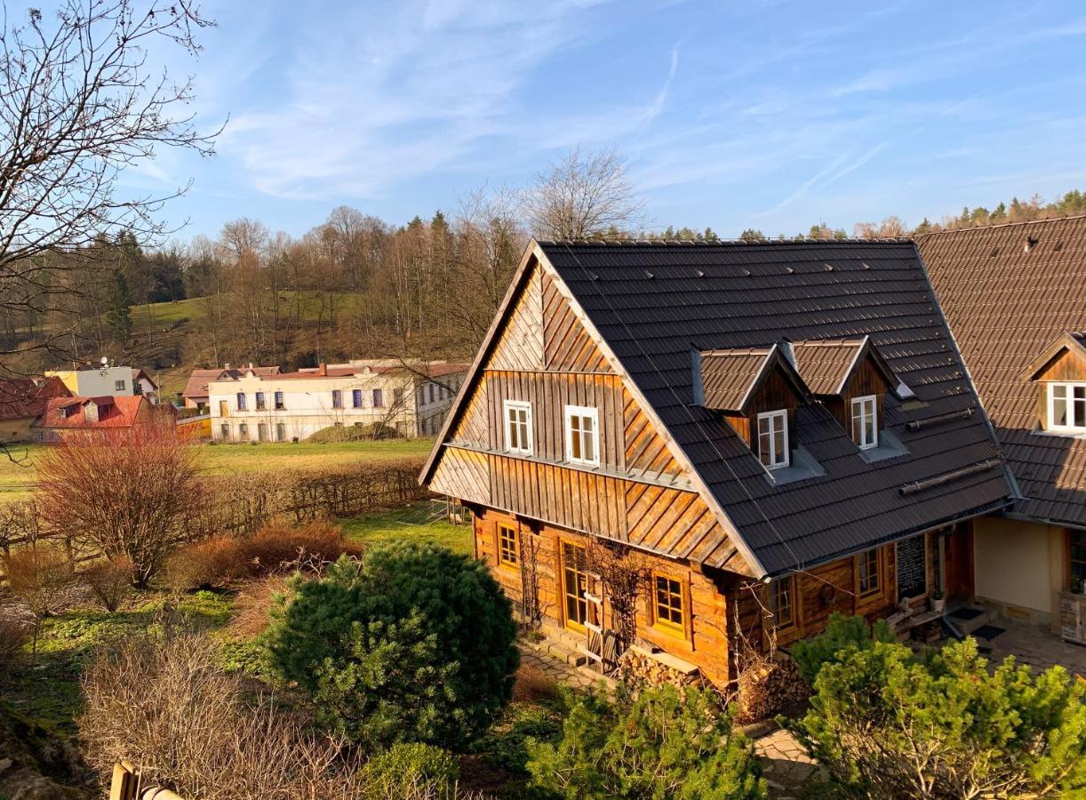 Penzion Na Stodolci Chřibská Exterior foto