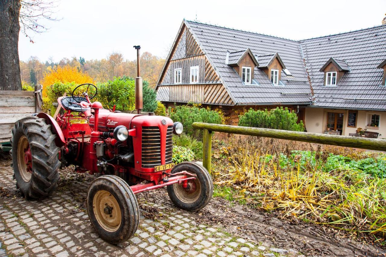 Penzion Na Stodolci Chřibská Exterior foto